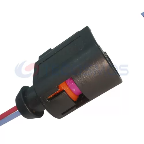 Waterproof Wire Connector ABS Sensor Plug for VW AUDI A4 A8 Q3 2 Pin Female 6E0973702 8T0973702 - image 5